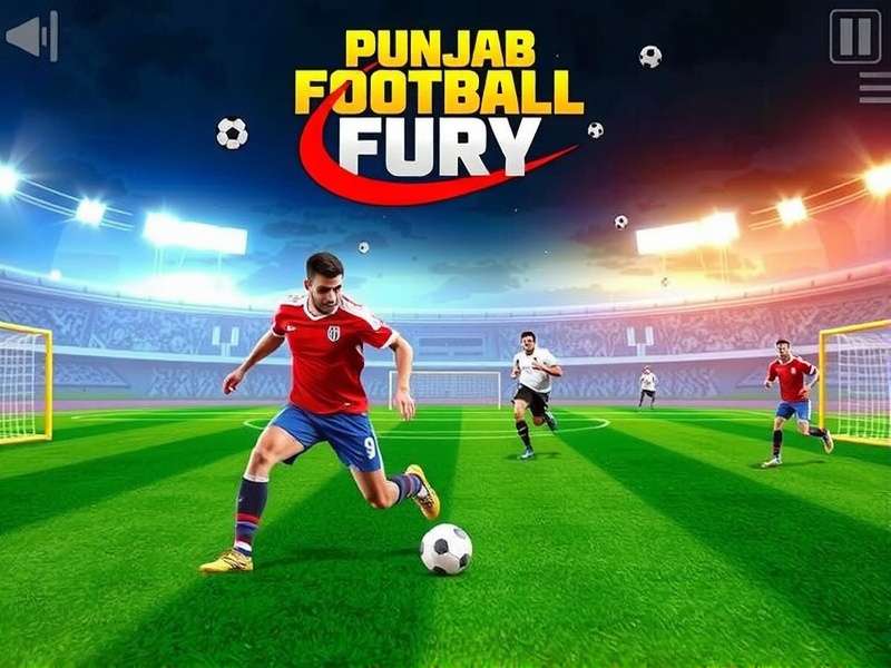 Punjab Football Fury Game Screenshot